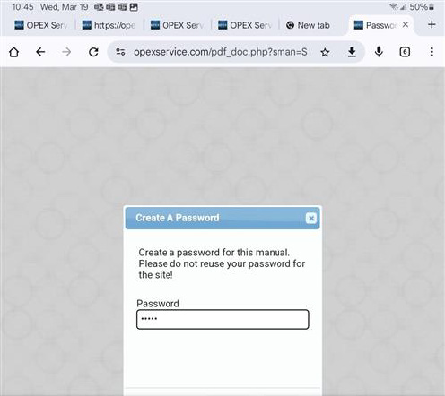 Create Password (Figure 2-4)